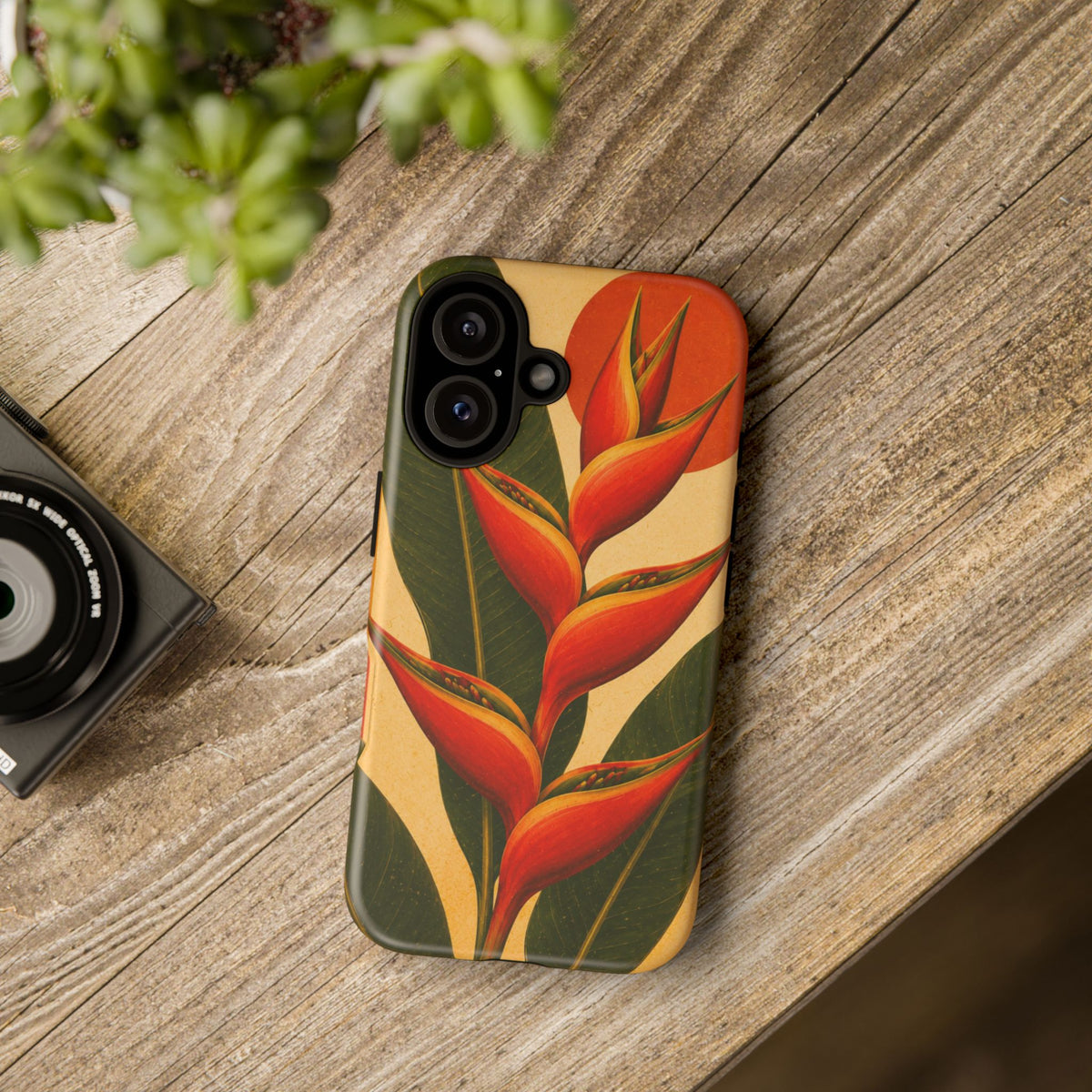 Tough Case — Tropical Heliconia Phone Case