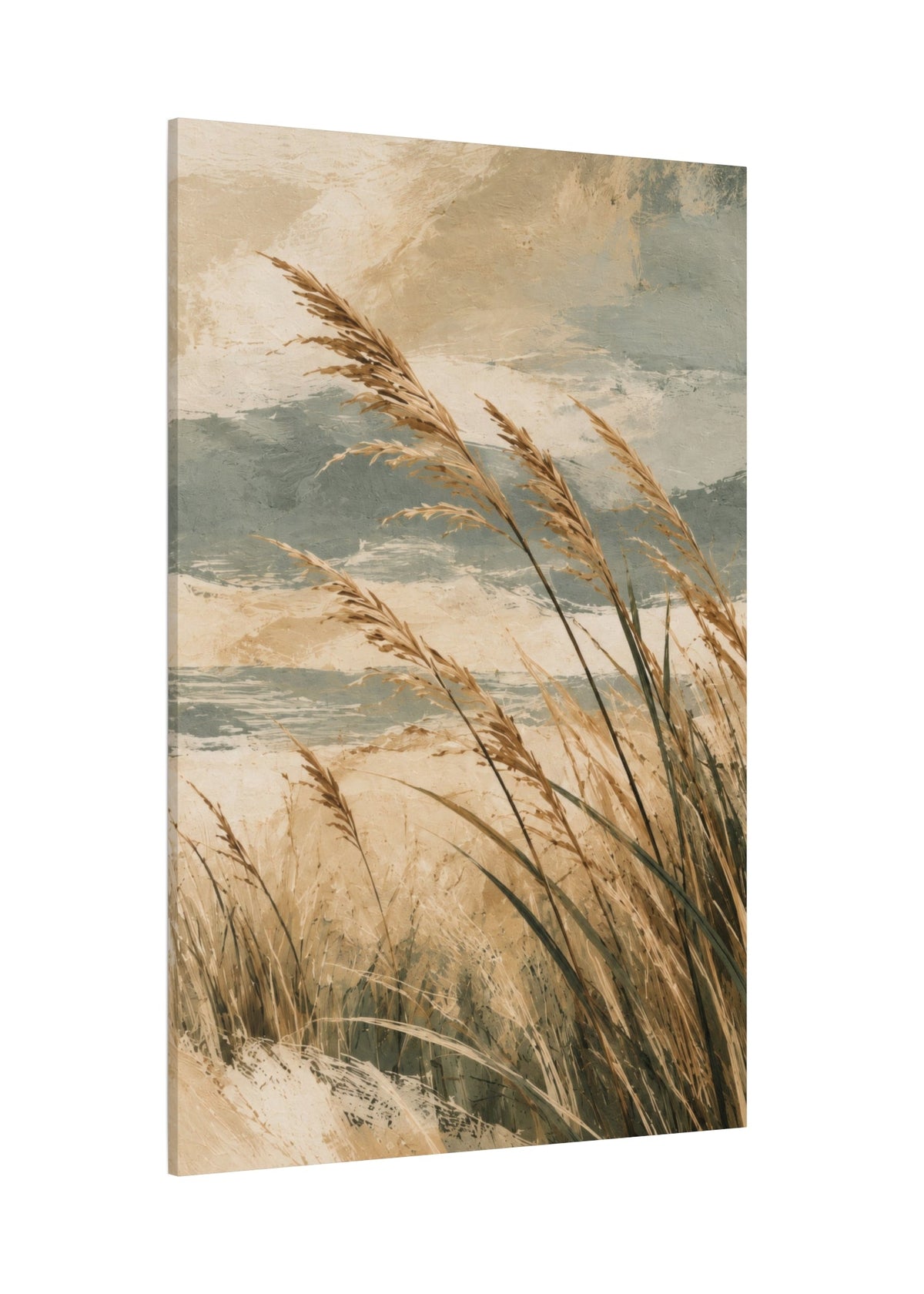 Coastal Reeds - 3 Panel Canvas Wall Art Set