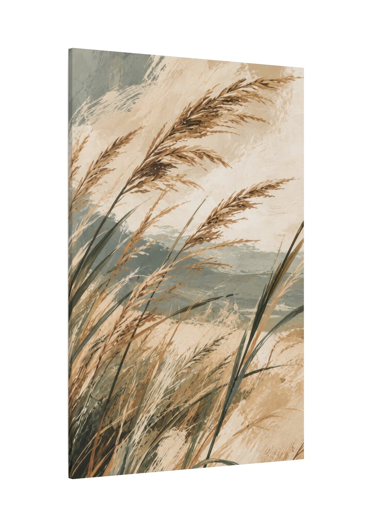Coastal Reeds - 3 Panel Canvas Wall Art Set