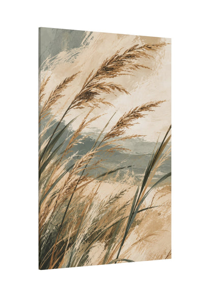 Coastal Reeds - 3 Panel Canvas Wall Art Set